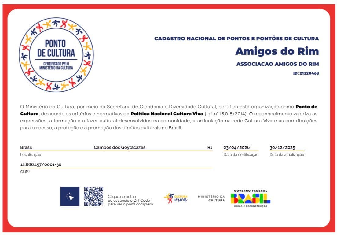 Ponto de Cultura – MinC