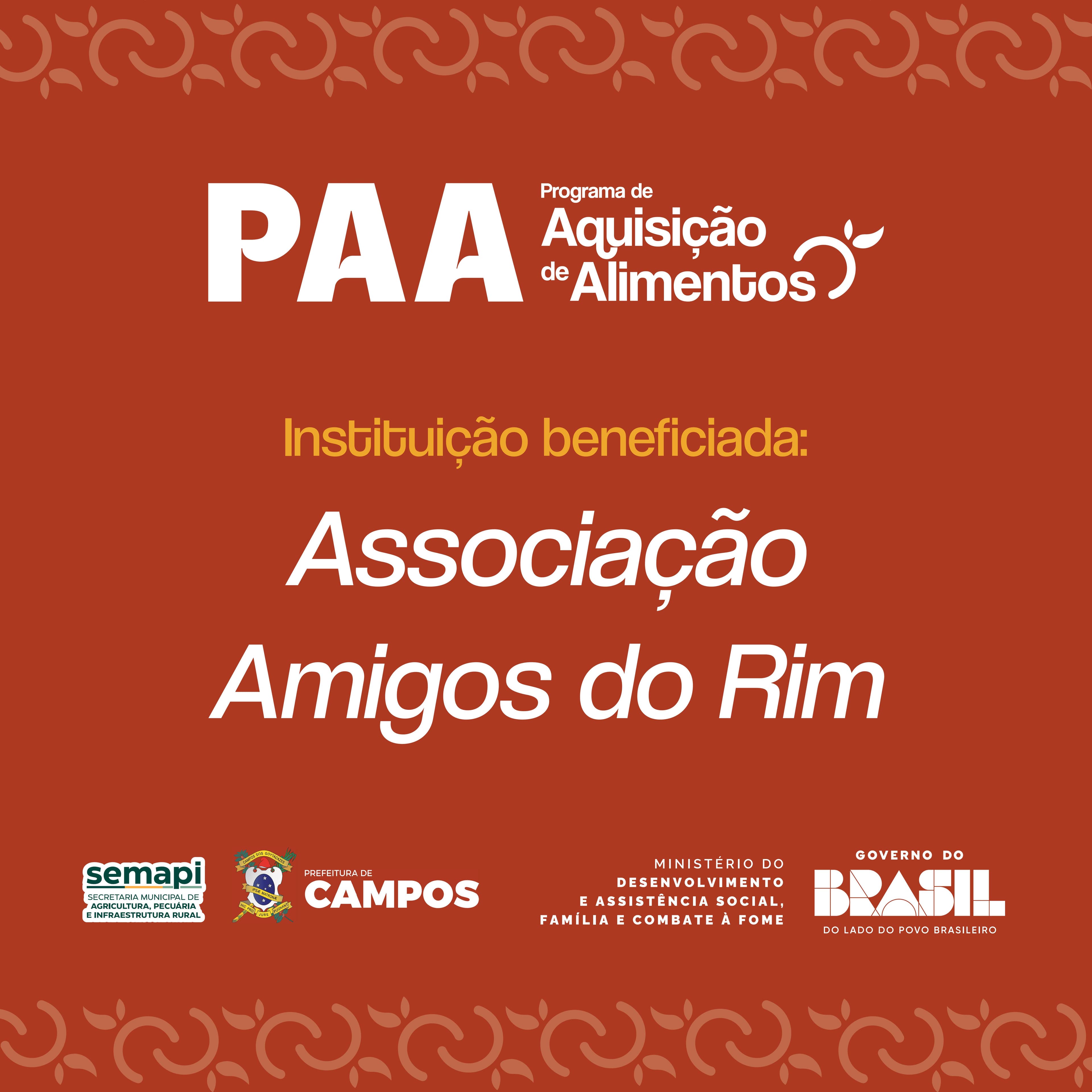 PAA – Aquisição de Alimentos